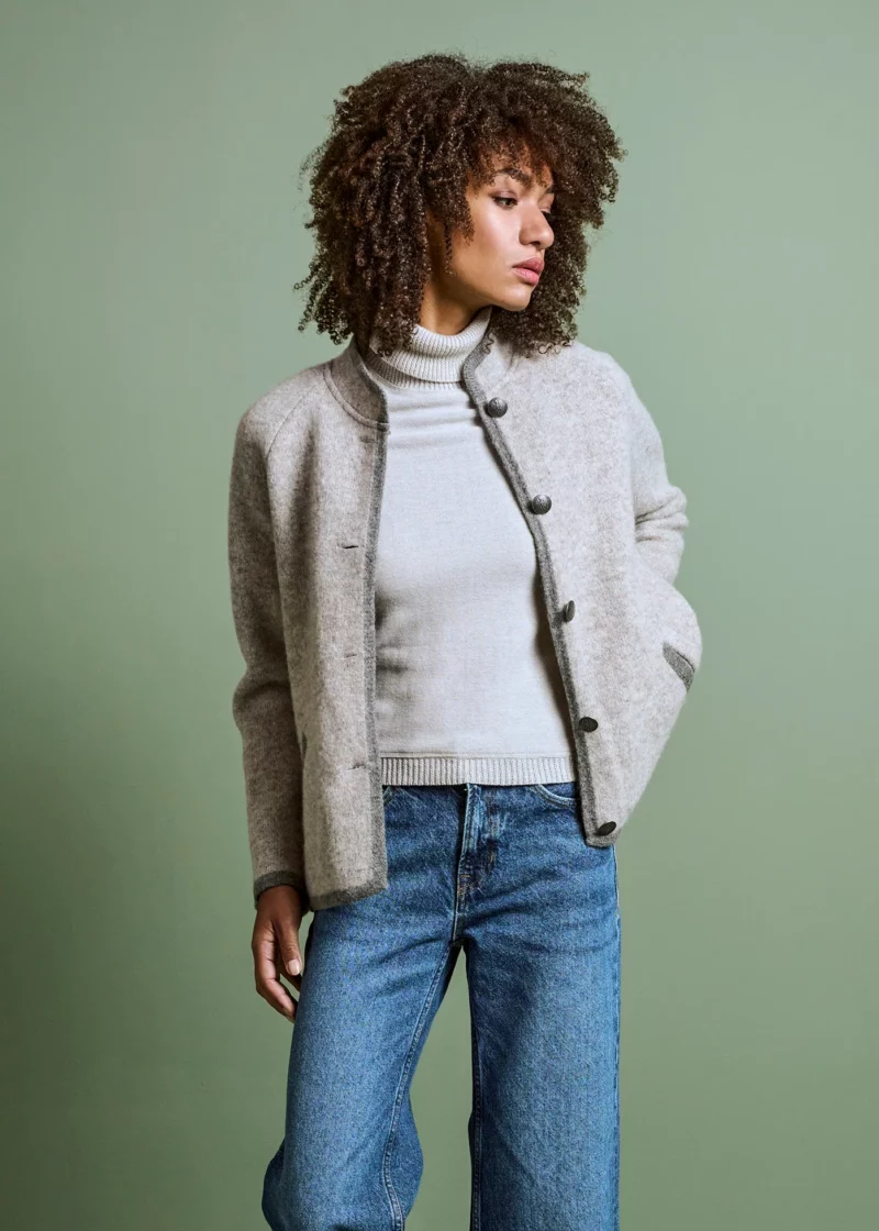 Stapf Damen Trachtenjacke "Herma", eske – Bild 4