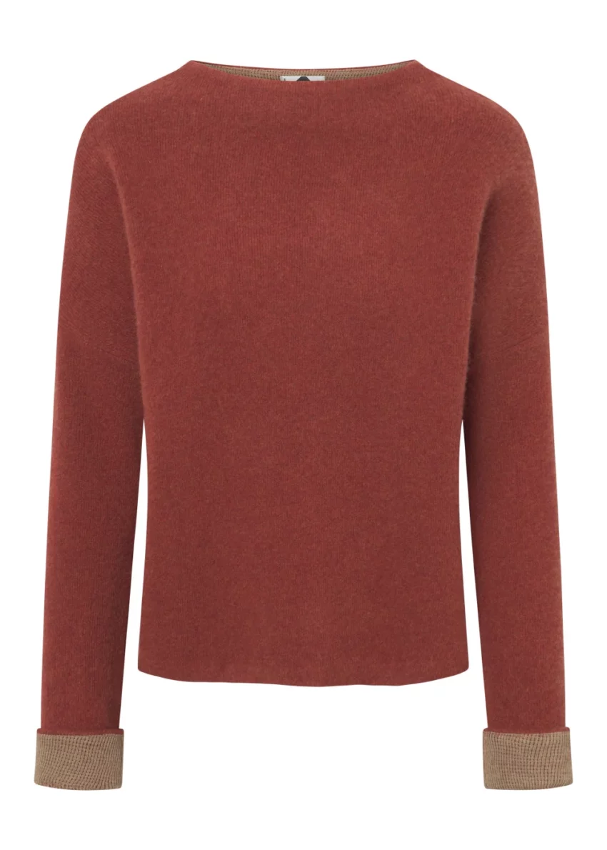 Damen Pullover "Nicoletta" tabacco