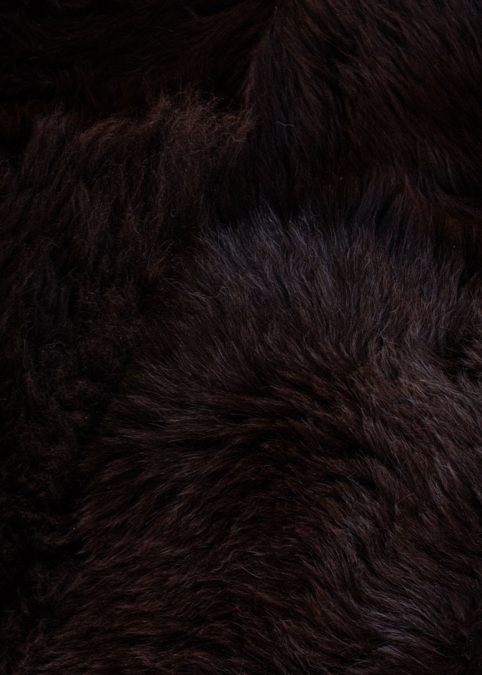 Deutsches Wollschaf dickwollig"Einzelanfertigung XXL" Vierfach-Lammfell 2026-3-002 – Bild 3