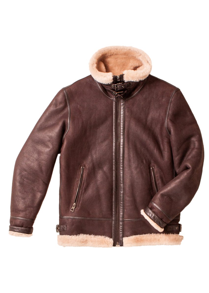 Lederjacke Dustin Dustin PV teak-beige