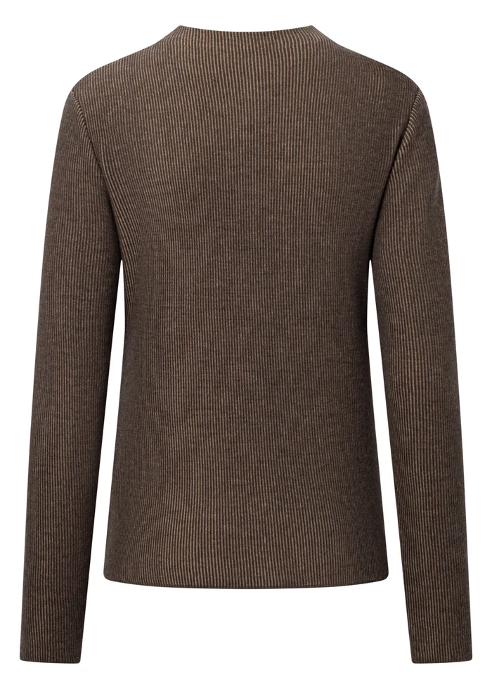 Damen Pullover "Neeke" Café – Bild 4